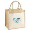 Pocket Jute Midi Tote Thumbnail