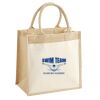 Pocket Jute Midi Tote Thumbnail