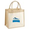 Pocket Jute Midi Tote Thumbnail