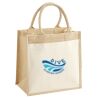 Pocket Jute Midi Tote Thumbnail
