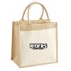 Pocket Jute Midi Tote Thumbnail