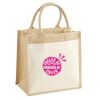 Pocket Jute Midi Tote Thumbnail