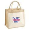Pocket Jute Midi Tote Thumbnail