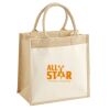 Pocket Jute Midi Tote Thumbnail