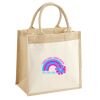 Pocket Jute Midi Tote Thumbnail