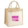 Pocket Jute Midi Tote Thumbnail