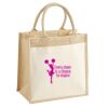 Pocket Jute Midi Tote Thumbnail