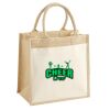 Pocket Jute Midi Tote Thumbnail