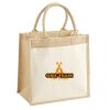 Pocket Jute Midi Tote Thumbnail