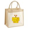 Pocket Jute Midi Tote Thumbnail