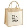 Pocket Jute Midi Tote Thumbnail