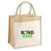 Pocket Jute Midi Tote Thumbnail