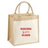 Pocket Jute Midi Tote Thumbnail