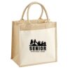 Pocket Jute Midi Tote Thumbnail