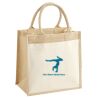 Pocket Jute Midi Tote Thumbnail