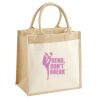 Pocket Jute Midi Tote Thumbnail