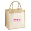 Pocket Jute Midi Tote Thumbnail