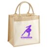 Pocket Jute Midi Tote Thumbnail