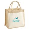 Pocket Jute Midi Tote Thumbnail