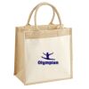 Pocket Jute Midi Tote Thumbnail