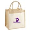 Pocket Jute Midi Tote Thumbnail
