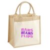Pocket Jute Midi Tote Thumbnail