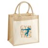 Pocket Jute Midi Tote Thumbnail