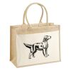 Cotton Pocket Jute Shopper Thumbnail
