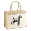 Cotton Pocket Jute Shopper Thumbnail