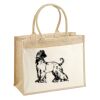Cotton Pocket Jute Shopper Thumbnail