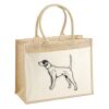 Cotton Pocket Jute Shopper Thumbnail