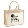 Cotton Pocket Jute Shopper Thumbnail