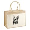 Cotton Pocket Jute Shopper Thumbnail