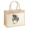 Cotton Pocket Jute Shopper Thumbnail