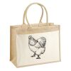 Cotton Pocket Jute Shopper Thumbnail
