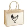 Cotton Pocket Jute Shopper Thumbnail