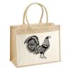 Cotton Pocket Jute Shopper Thumbnail
