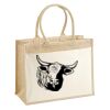 Cotton Pocket Jute Shopper Thumbnail