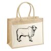 Cotton Pocket Jute Shopper Thumbnail