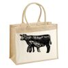 Cotton Pocket Jute Shopper Thumbnail