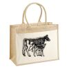 Cotton Pocket Jute Shopper Thumbnail
