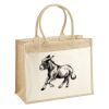 Cotton Pocket Jute Shopper Thumbnail