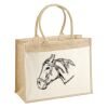 Cotton Pocket Jute Shopper Thumbnail