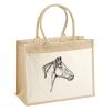 Cotton Pocket Jute Shopper Thumbnail