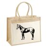 Cotton Pocket Jute Shopper Thumbnail