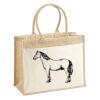 Cotton Pocket Jute Shopper Thumbnail