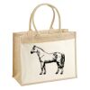 Cotton Pocket Jute Shopper Thumbnail