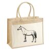 Cotton Pocket Jute Shopper Thumbnail