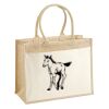 Cotton Pocket Jute Shopper Thumbnail