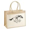 Cotton Pocket Jute Shopper Thumbnail